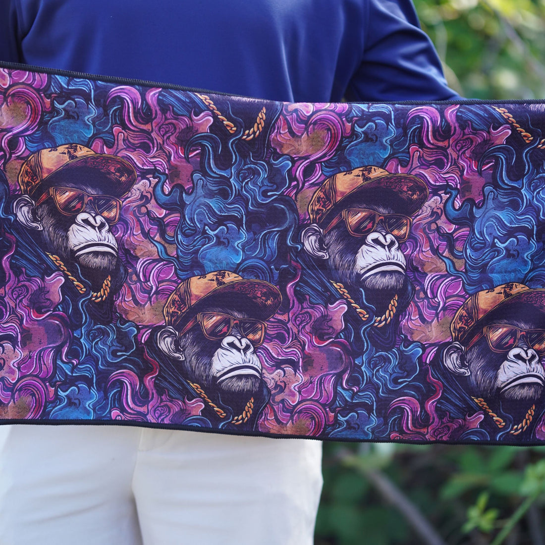 Gorilla golf towel
