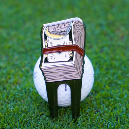 Cash stacks pitch mark repairer