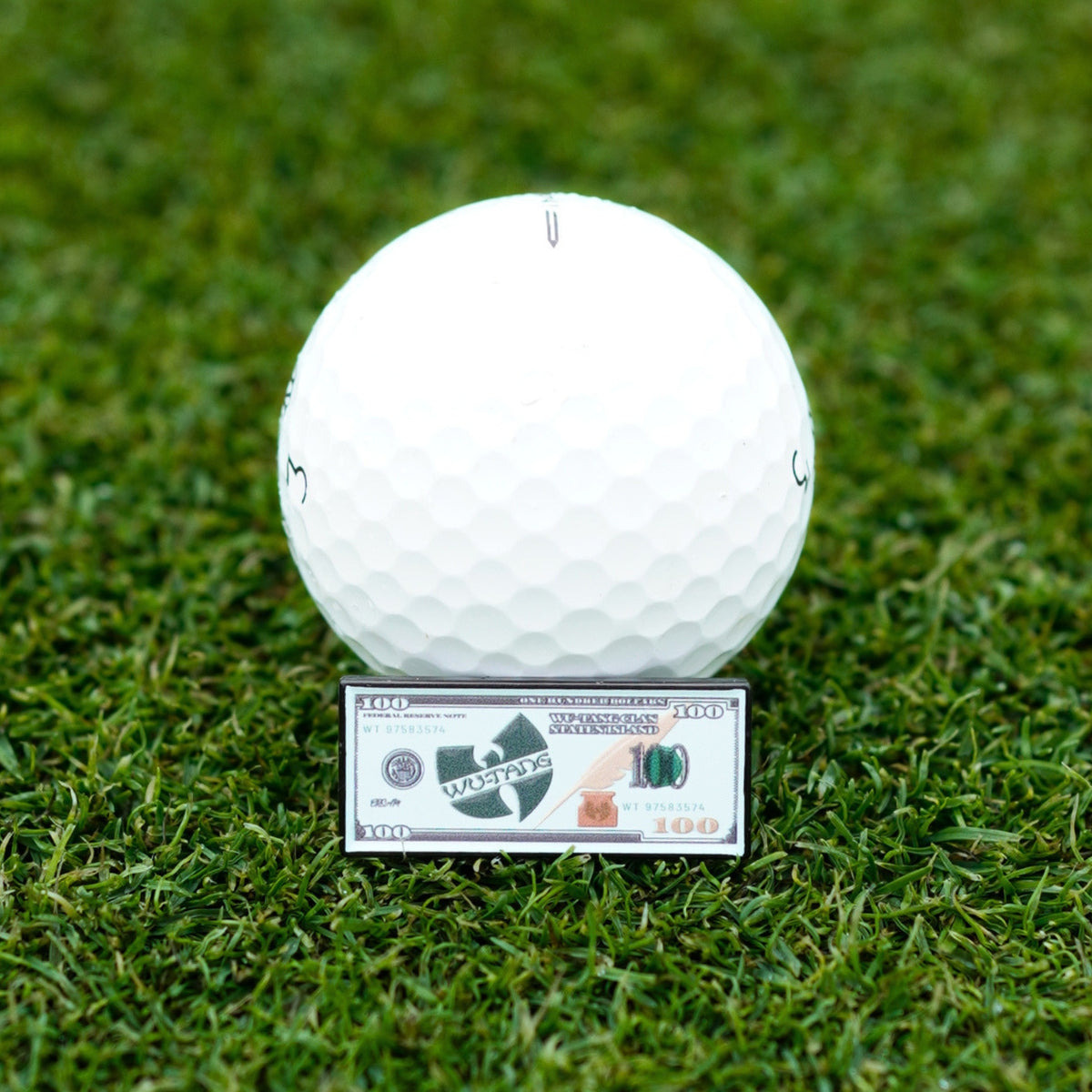 Wu-Tang Dollar Bill Ball Marker
